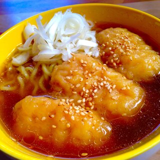 子供が喜ぶ♪チキンナゲットラーメン♪